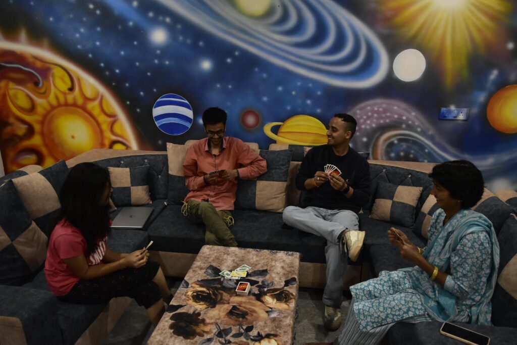 Stargazing experience at Astrostops Camps in Nainital